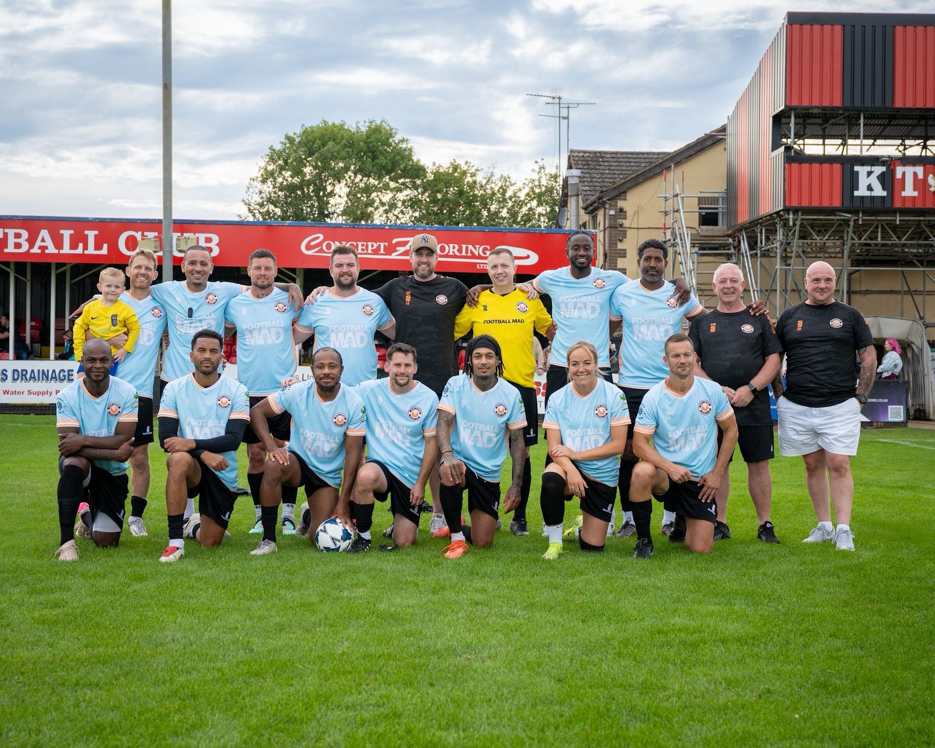 Record Breakers: Inter Legends Smash 19 Goals with Historic First Half in Charity Football Match