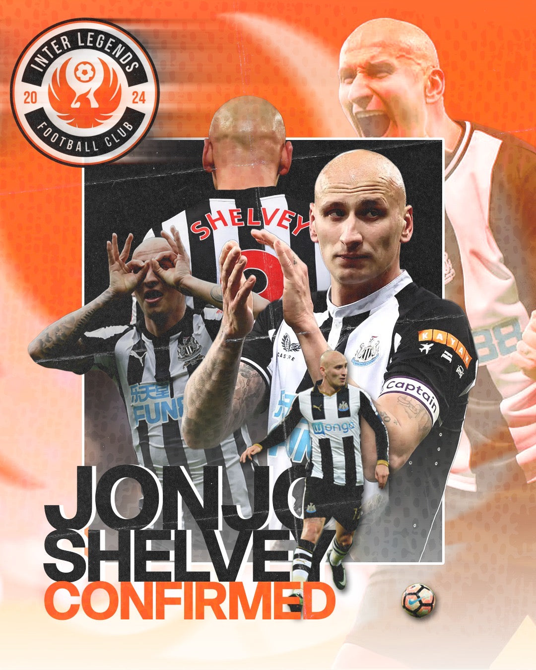 Jonjo Shelvey Joins Inter Legends FC for 2026