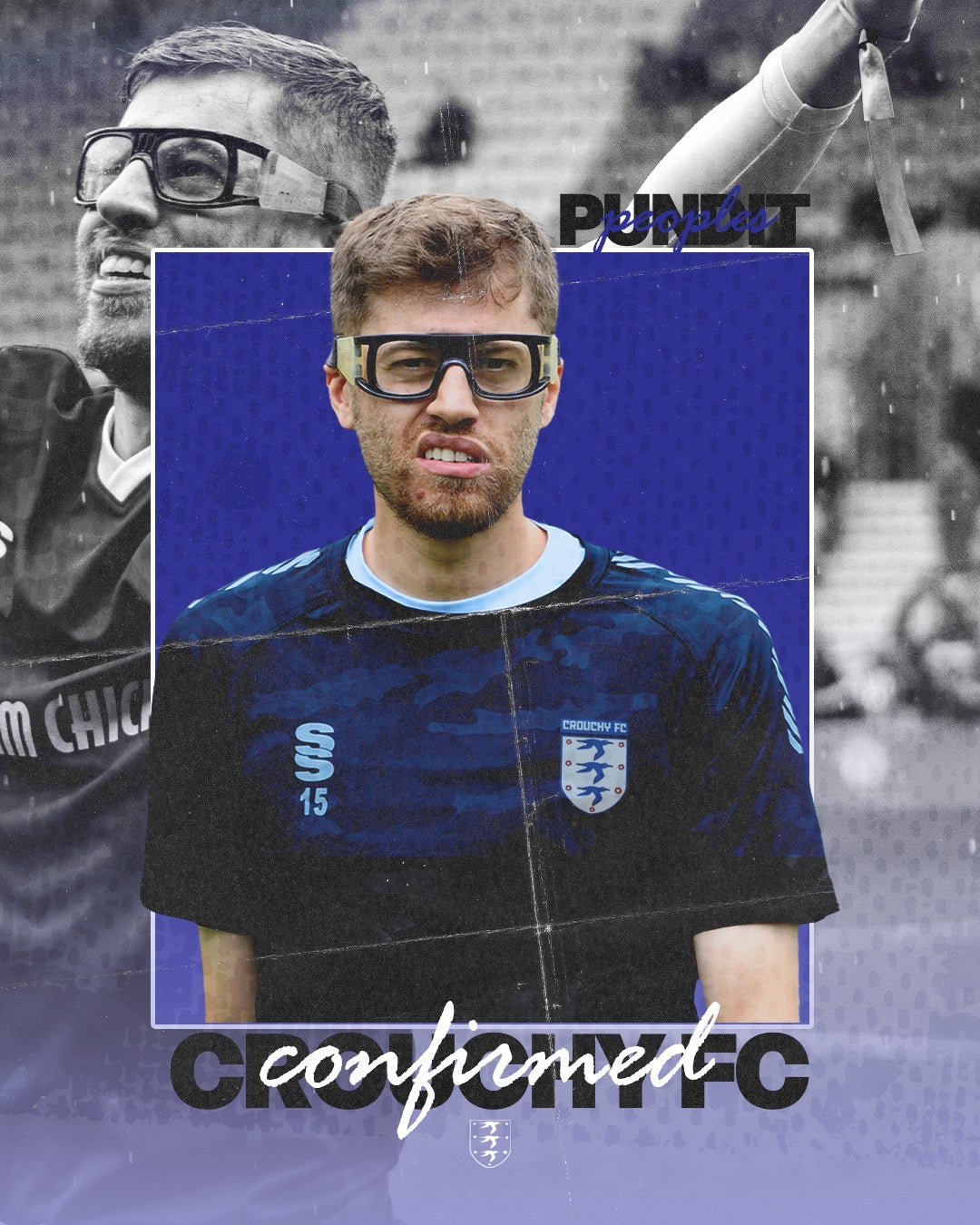 The Peoples Pundit Confirmed For Crouchy FC at Walsall on 10th May Against Inter Legends