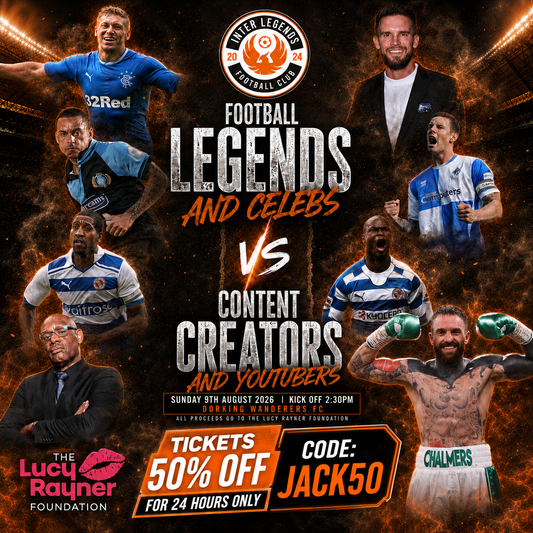 Inter Legends vs Creator Side — Match Tickets | Sunday 9th August 2026 - Inter Legends FC