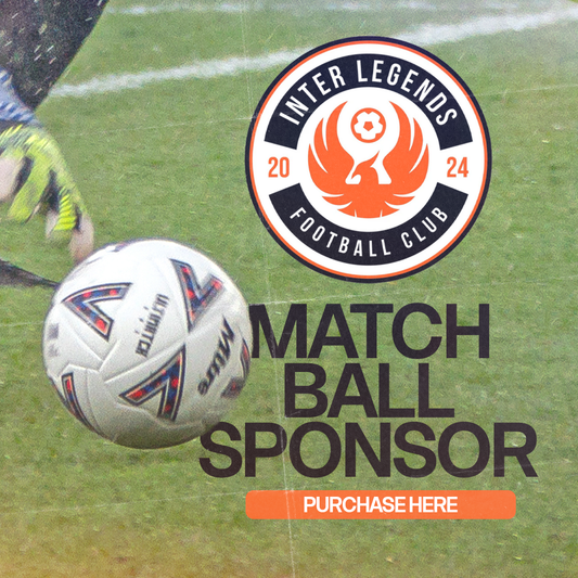 Inter Legends vs Peoples Pundit - Walsall FC - MATCH BALL SPONSOR