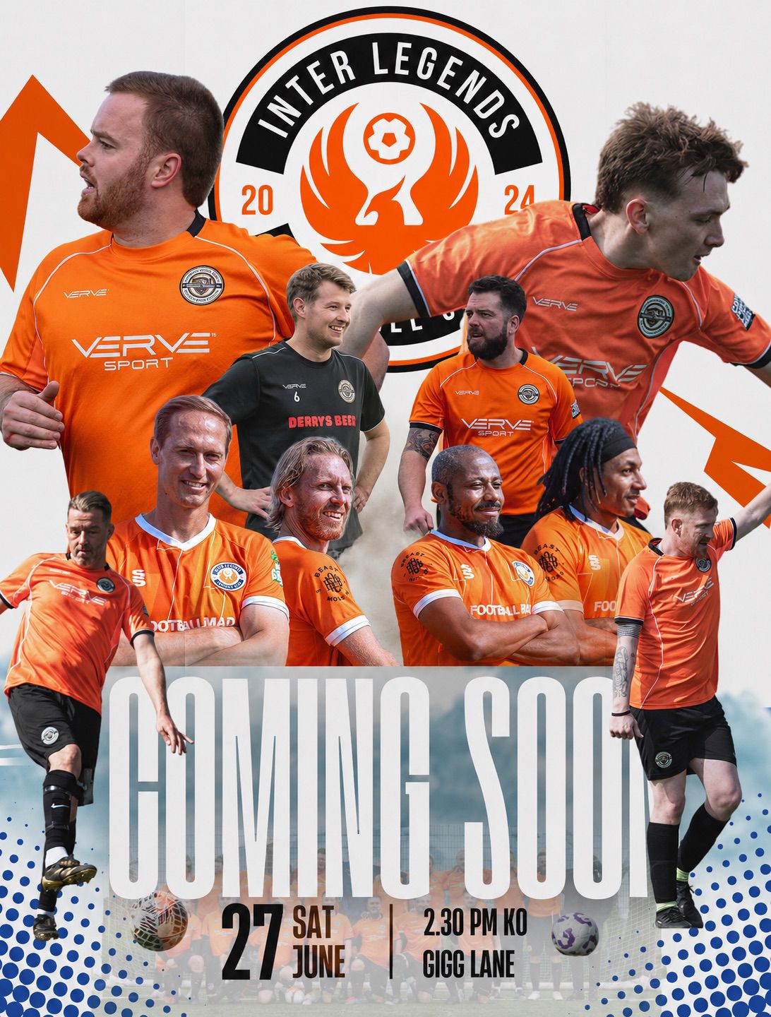Inter Legends vs Blackpool Football Therapy - 27th June 2026